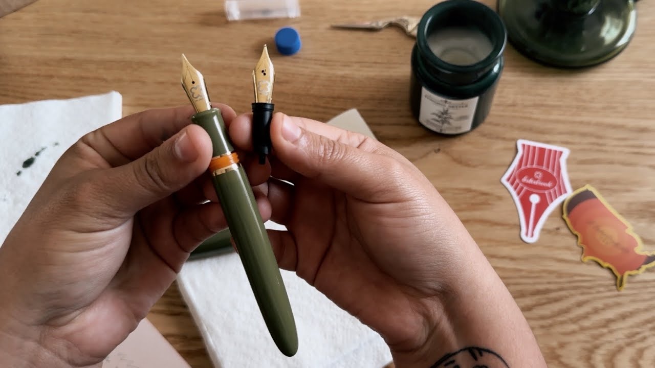 Changing The Nib On My Estie Fountain Pen | Esterbrook Pen