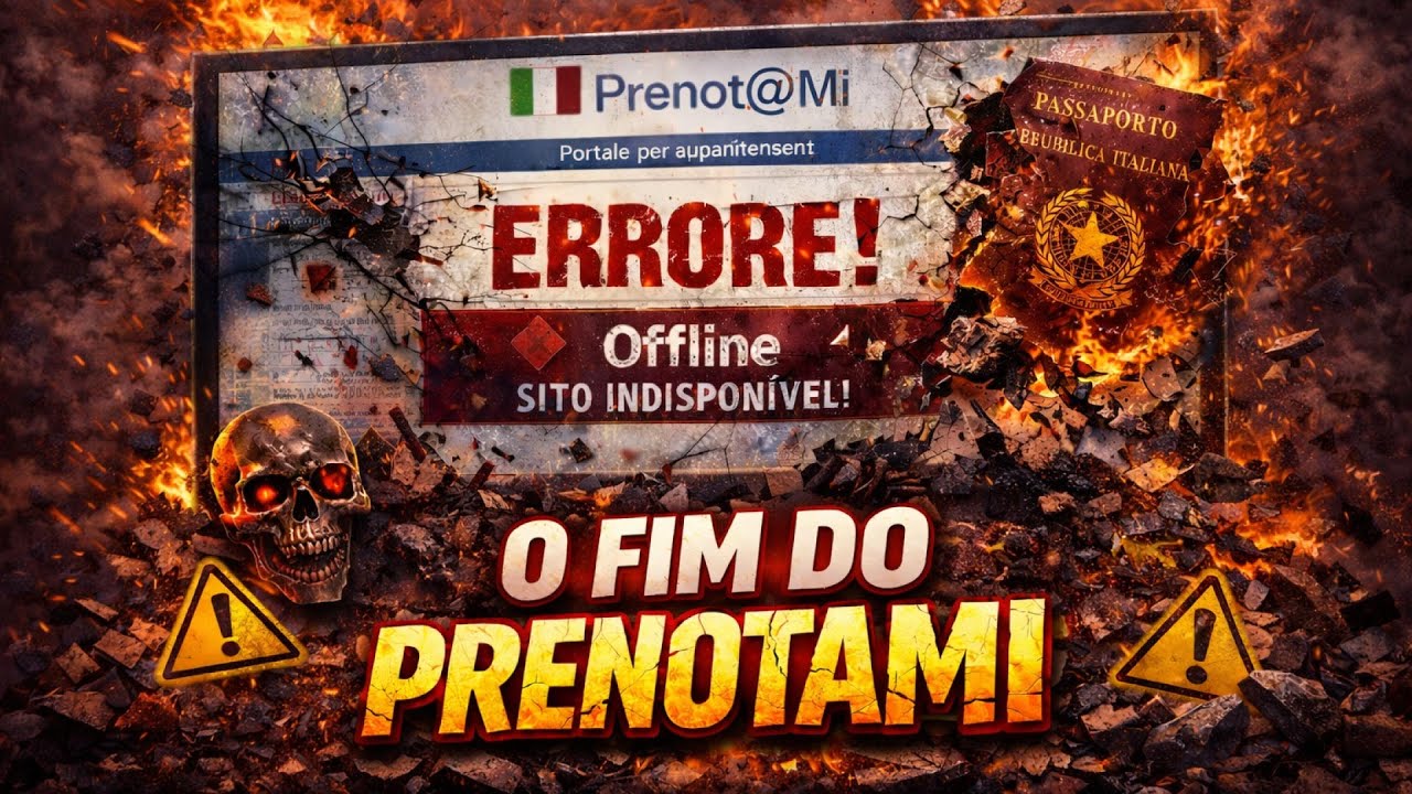 Agendamento Prenot@mi: Passaporte Italiano, Identidade e Benefício de Lei