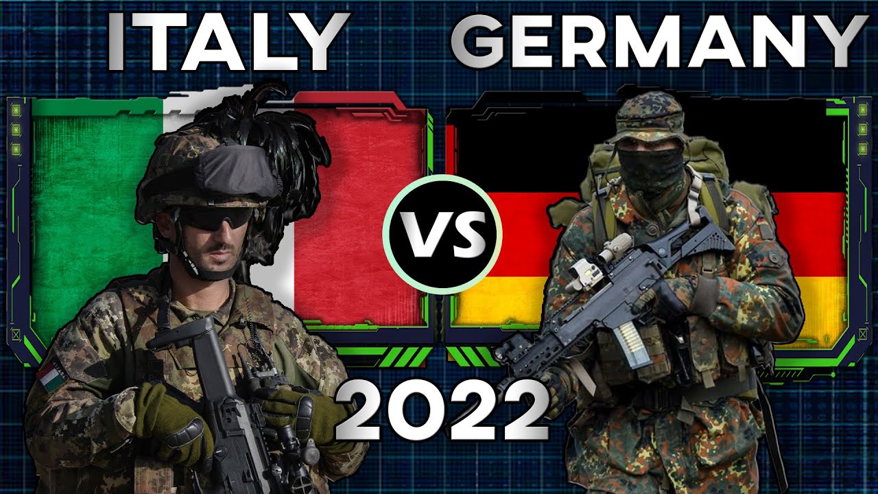 Italy vs Germany Military Power Comparison 2022