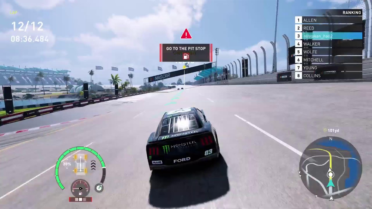Testing the New Nascar update motofest Ps5 pro Gameplay No commentary.