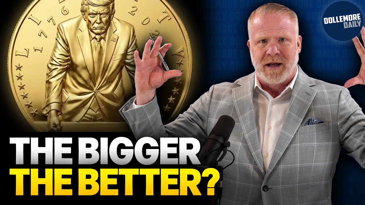 Trump Orders STRANGELY MASSIVE COIN PRINTED With His Image