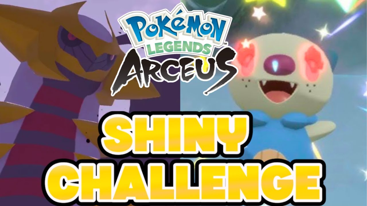 I BEAT Pokemon Legends Arceus With Only SHINY Pokemon!