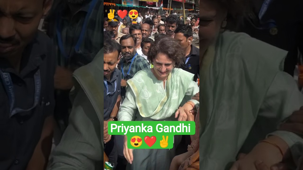 priyanka Gandhi ji 😍❤.. #priyankagandhi #rahulgandhi #congress #news #politics #bollywood ❤✌✌