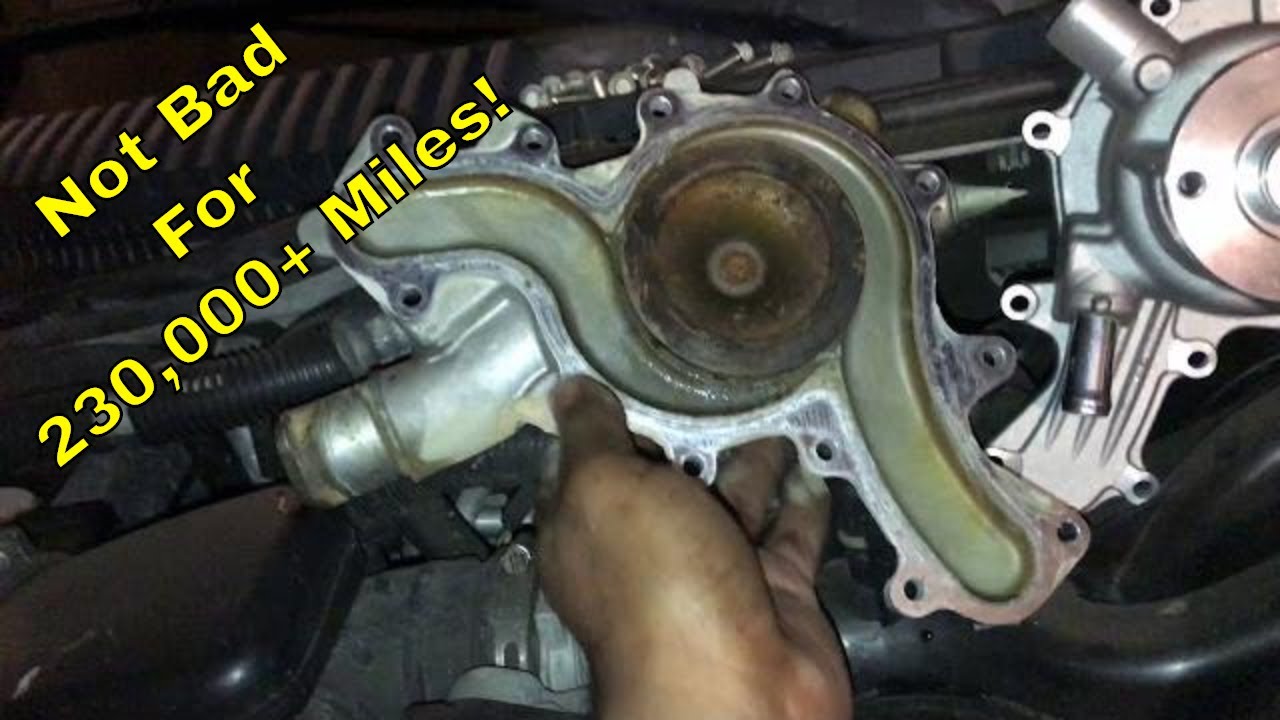 Replacing the Water Pump On My Wife 2009 Ford Explorer with 230,000+ Miles!
