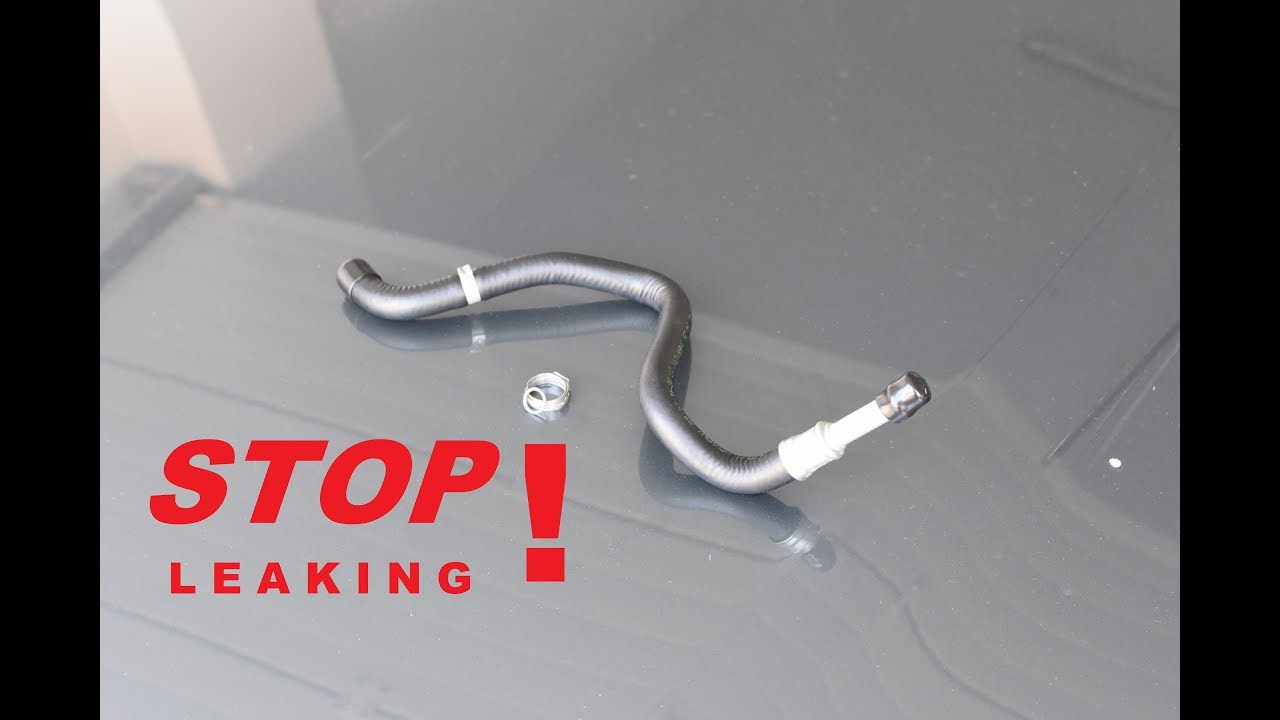 BMW M54B30 Power Steering hose (pipe) replacement