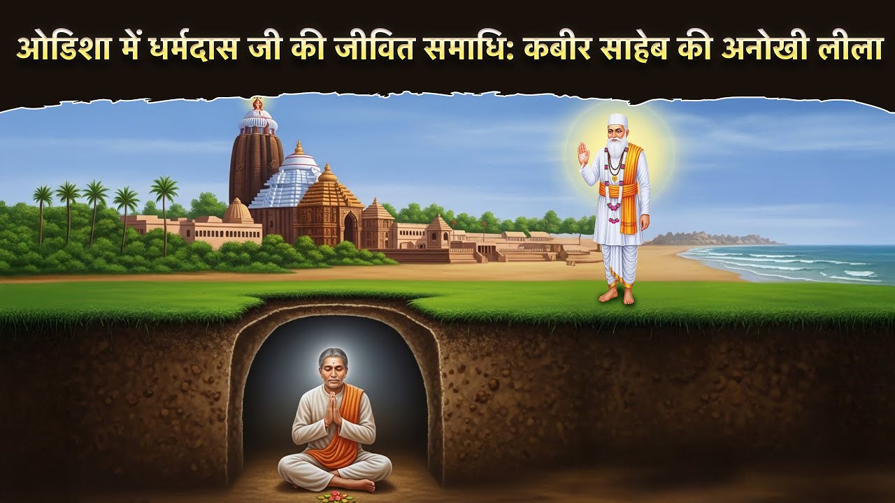 ओडिशा में धर्मदास जी की जीवित समाधि: कबीर साहेब की अनोखी लीला | Sant Rampal Ji Satsang SATLOK ASHRAM
