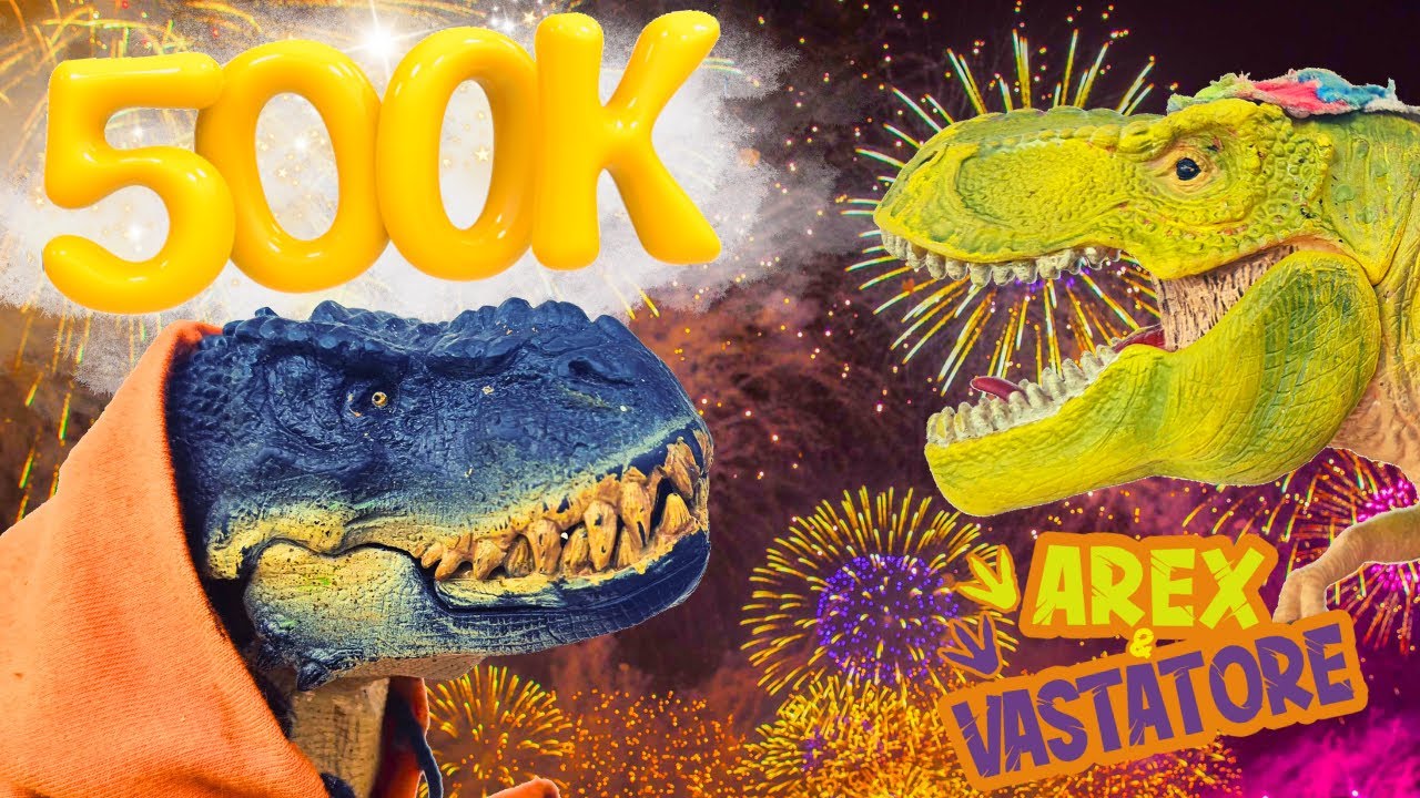 Arex e Vastatore fanno la REACTION ai loro primi video! 🎉🦖 [SPECIALE 500K ISCRITTI]