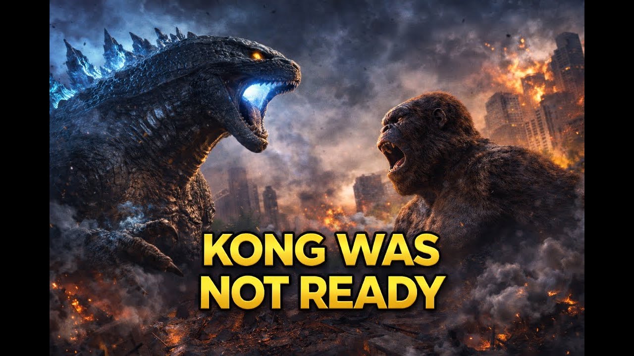 KONG WAS NOT READY FOR GODZILLA