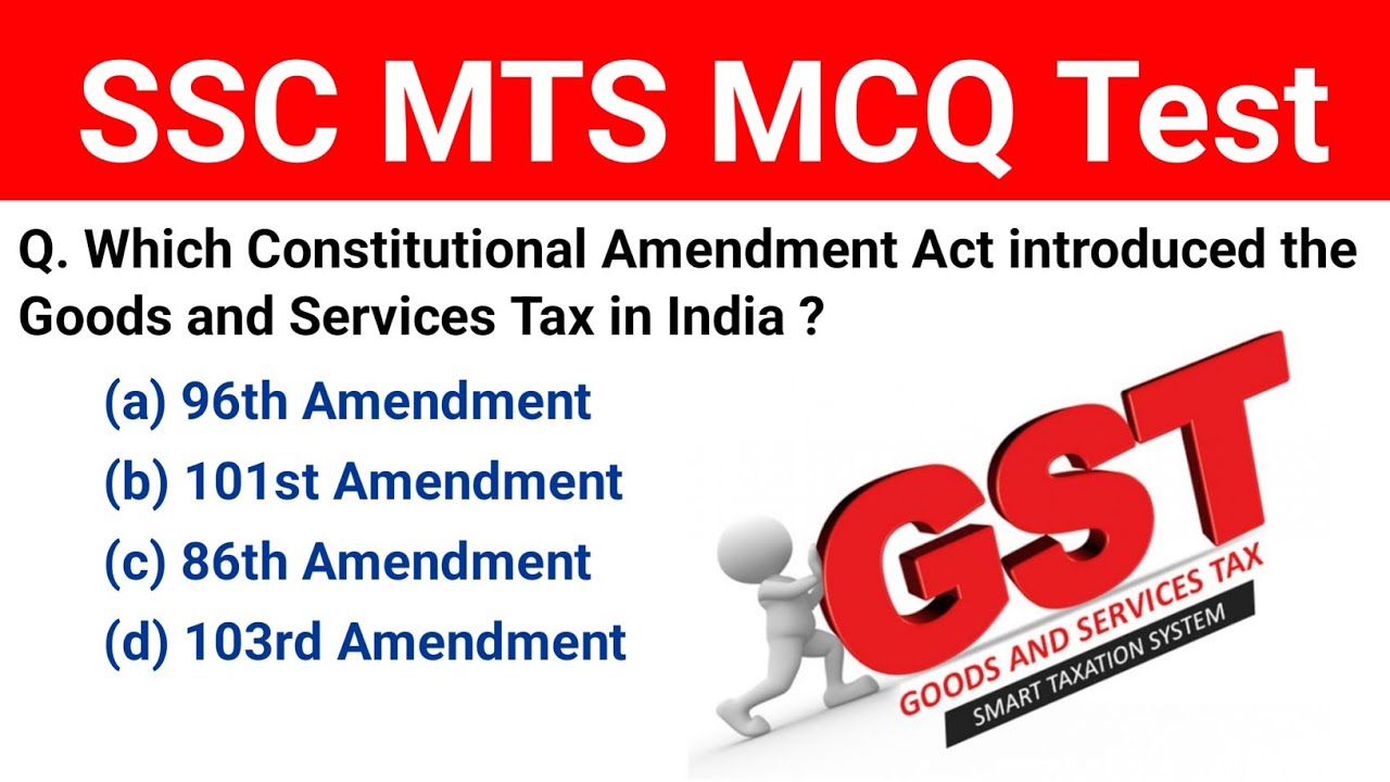 SSC MTS MCQ TEST | General Knowledge Important Questions For SSC MTS Exam | SSC MTS MCQ TEST 