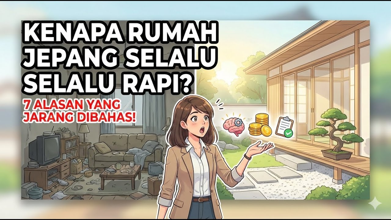 7 tujuh alasan mengapa rumah Jepang simpel, minimalis, rapi, dan bersih