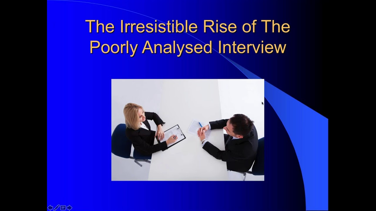 IIQM ATLAS ti Webinar Series  David Silverman, The Quality of Interview Research