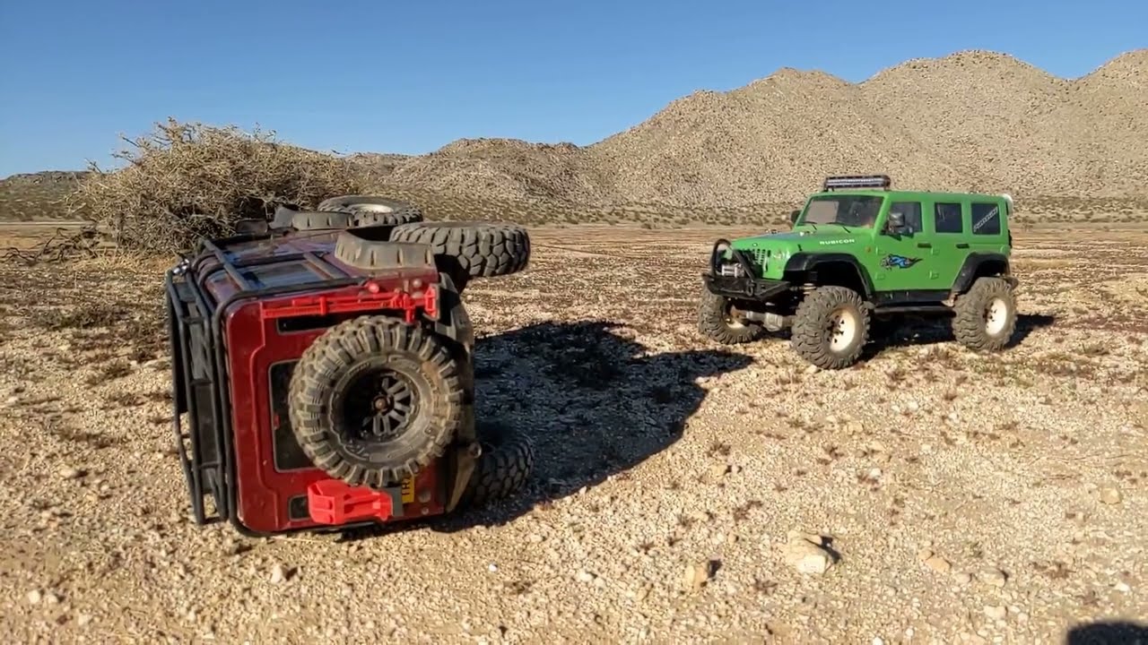 RC Crawler - Field test of the INJORA Metal Winch