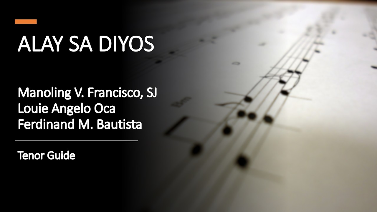 Alay sa Diyos (TENOR)