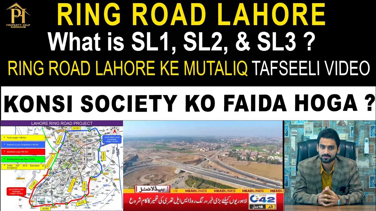 Ring Road Lahore | What is SL1, SL2 & SL3 ? | Detailed video about this | Property Help