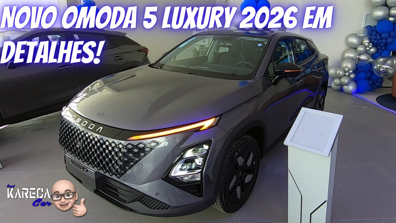 Novo Omoda 5 Luxury 2026. Vale a Pena Comprar em 2026?