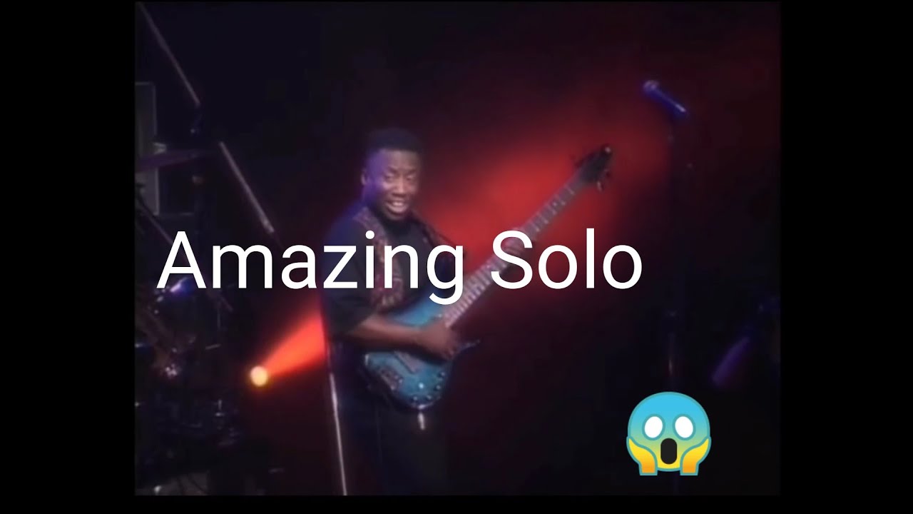 Bajista de Santana - Myron Done - Bass Solo.