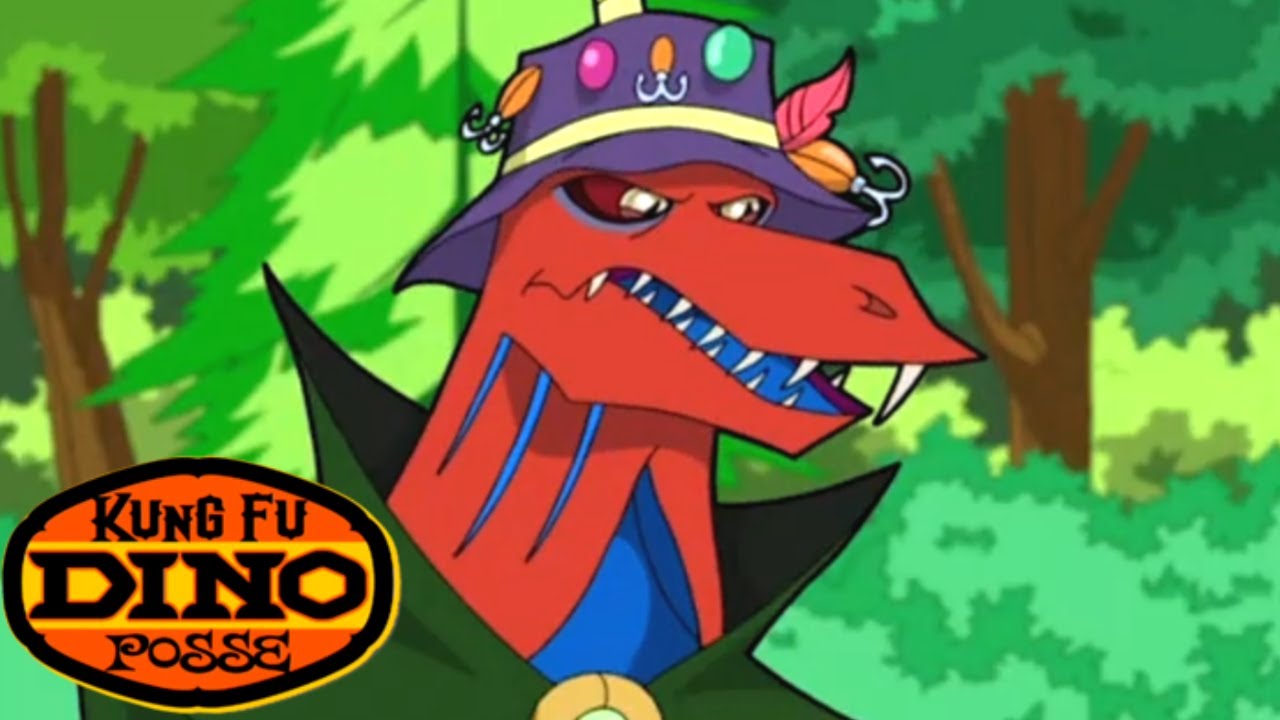 Kung Fu Dino Posse - Dino Get-Away | Full Episode | Kids Videos