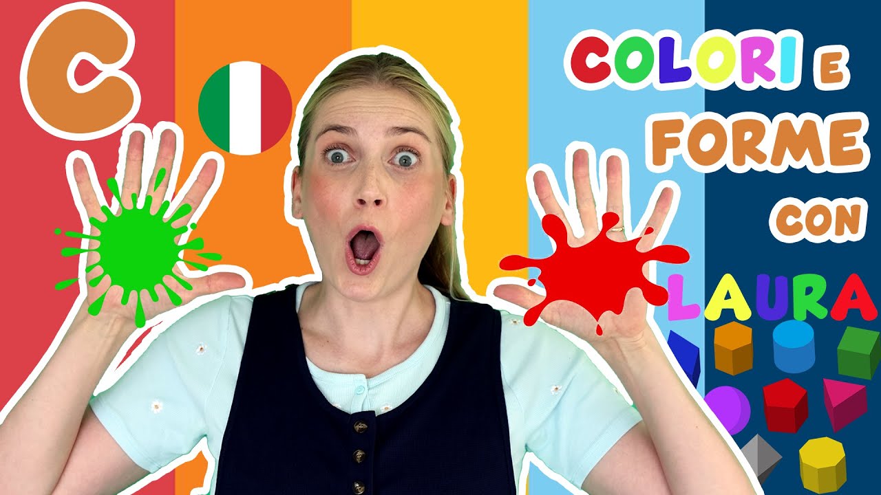 Impara i Colori e le Forme con Laura - Maestra per i Piccoli