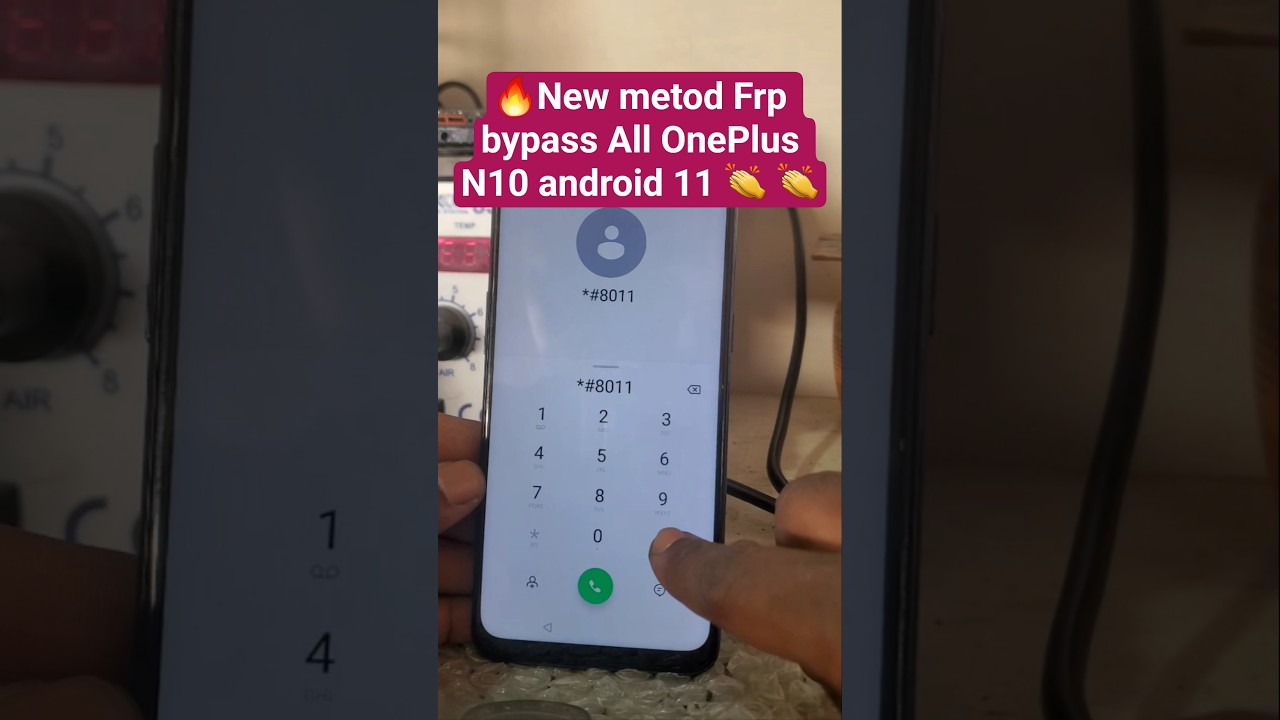OnePlus N10 Android 11 frp bypass #oneplus #samfwtool  #smartphone #frpbypass