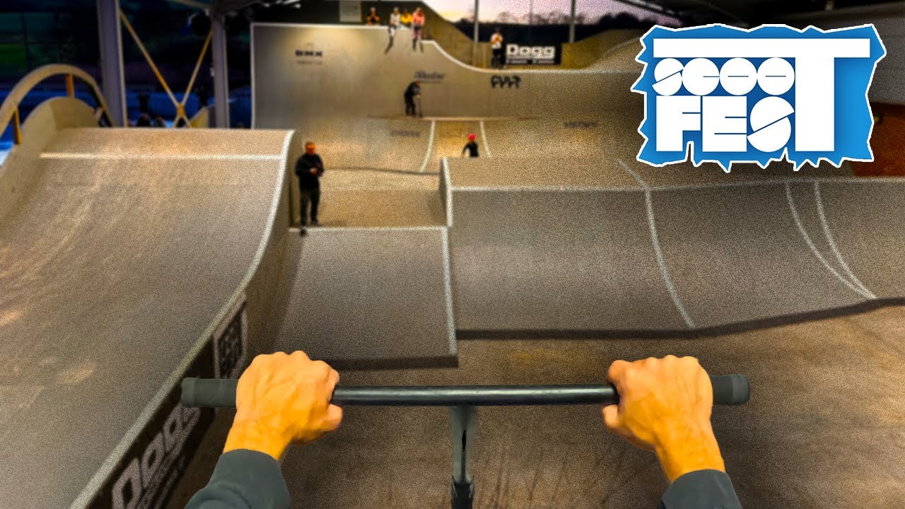 Competing At The Biggest Scooter Competition.....