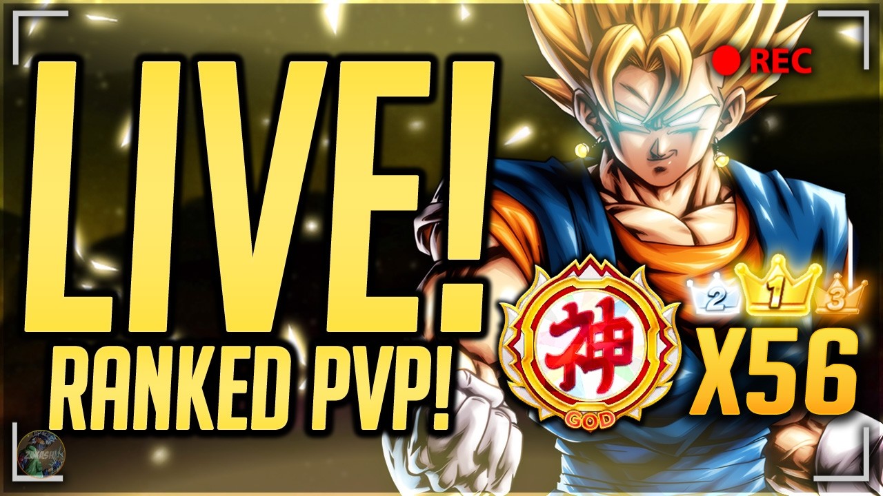 LIVE! New LEGEND Rarity Super Vegito Incoming! Ranked PvP Gameplay! (Dragon Ball Legends)