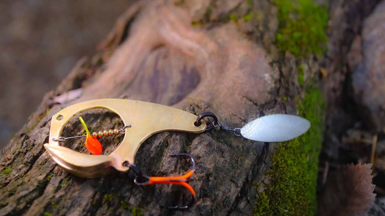 Making lure BrassBait v2.0 with propeller \ diy fishing lure