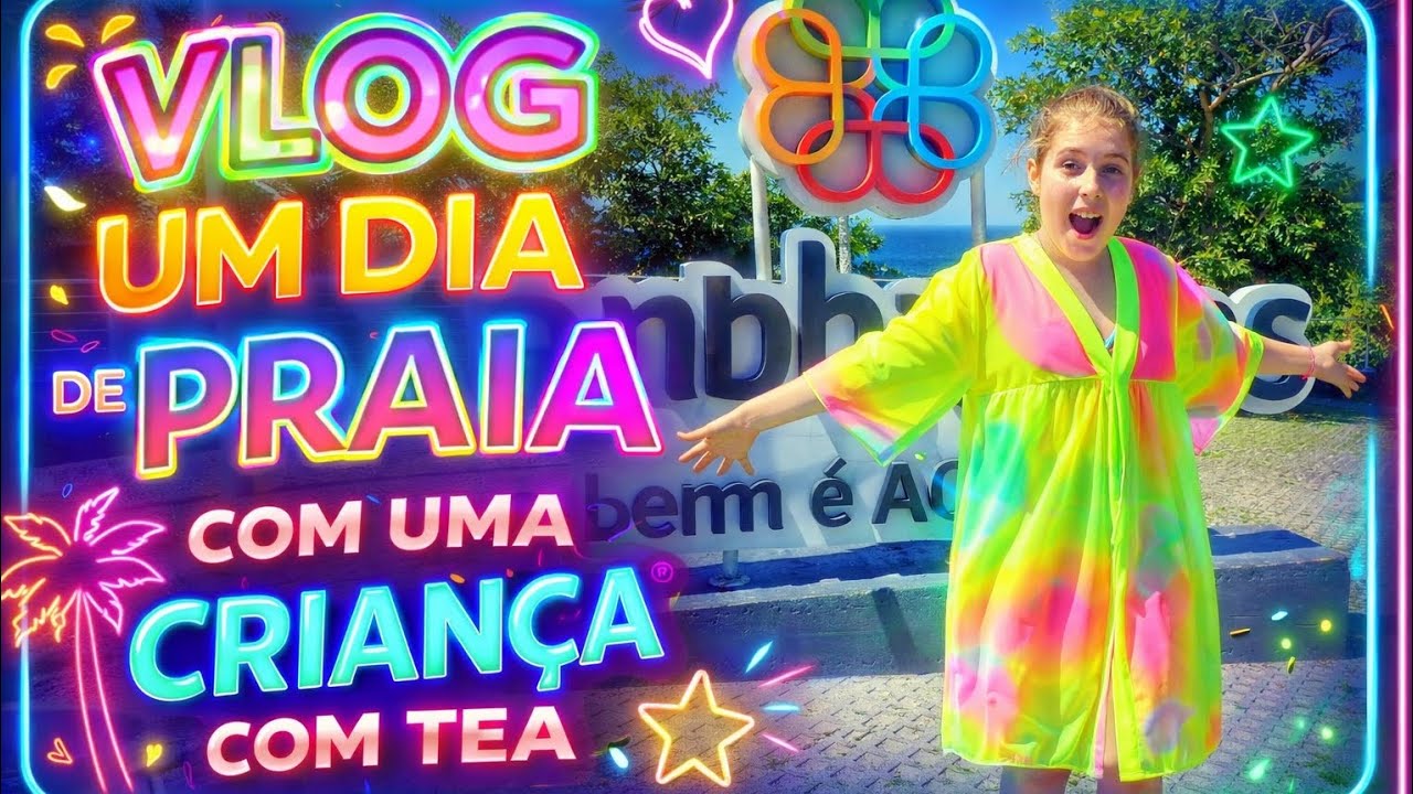 VLOG DE FERIAS 2026 UM DIA DE PRAIA COM A VALENTINA MARIA EM SANTA CATARINA