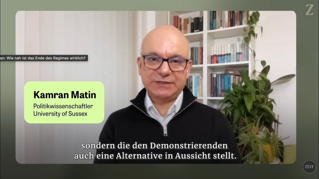 Iran: Wie nah ist das Regimeende? Interview mit Kamran Matin & Gilda Sahebi | 15/1/2026