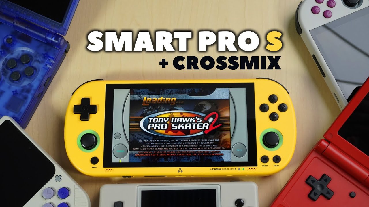 Trimui Smart Pro S REVIEW – Crossmix OS Tested!
