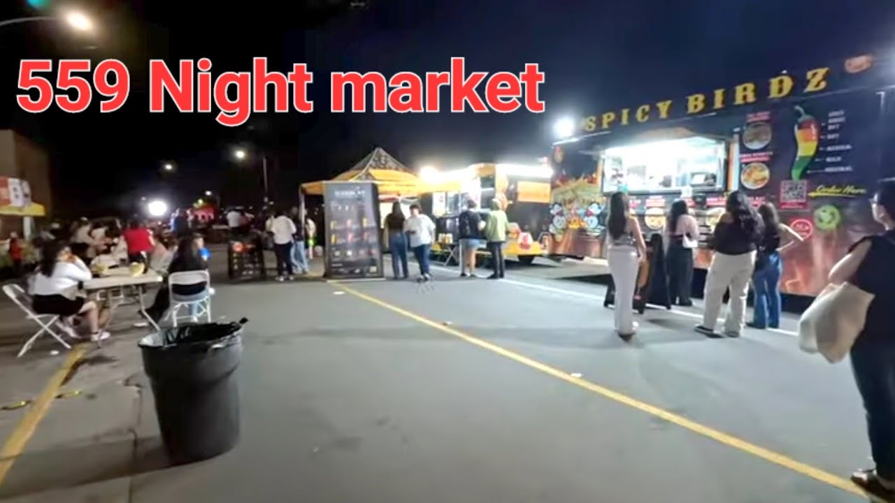 Fresno Street food at the 559 night market