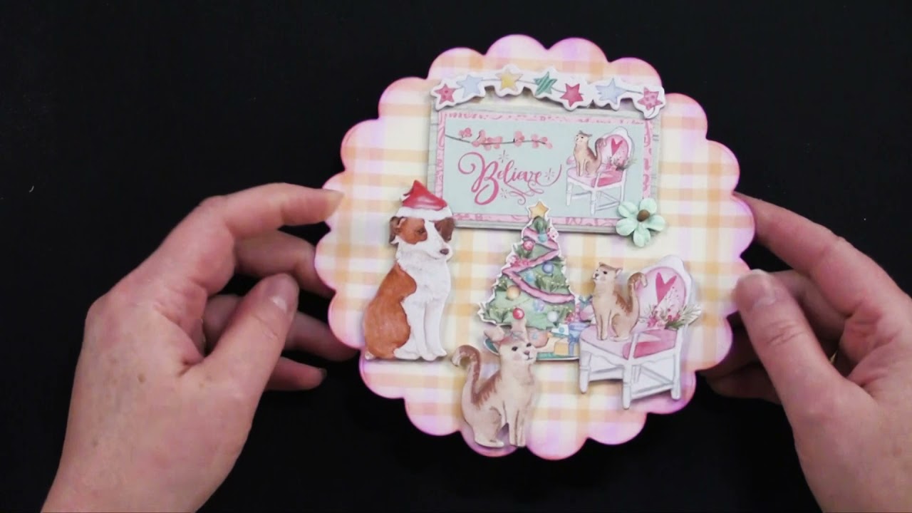 Christmas Rose Collection from Stamperia - Paper Wishes Webisodes