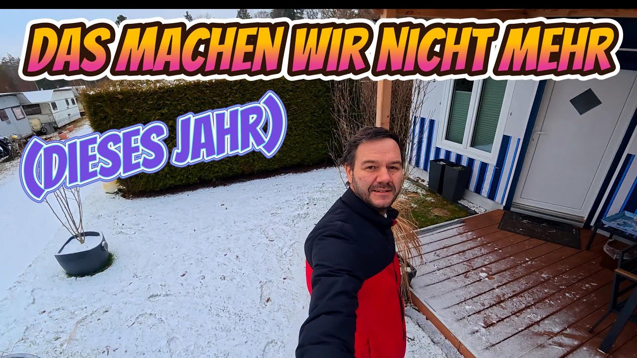Winter-Dauercamping Endspurt - Alles hat ein Ende bevor...