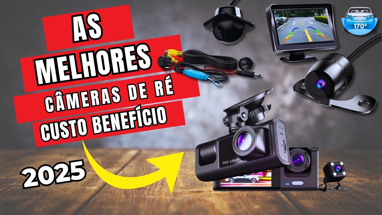 C&acirc;mera de r&eacute; BARATA? Conhe&ccedil;a as Top 3 Melhores C&acirc;meras de R&eacute; Automotivas de 2025?
