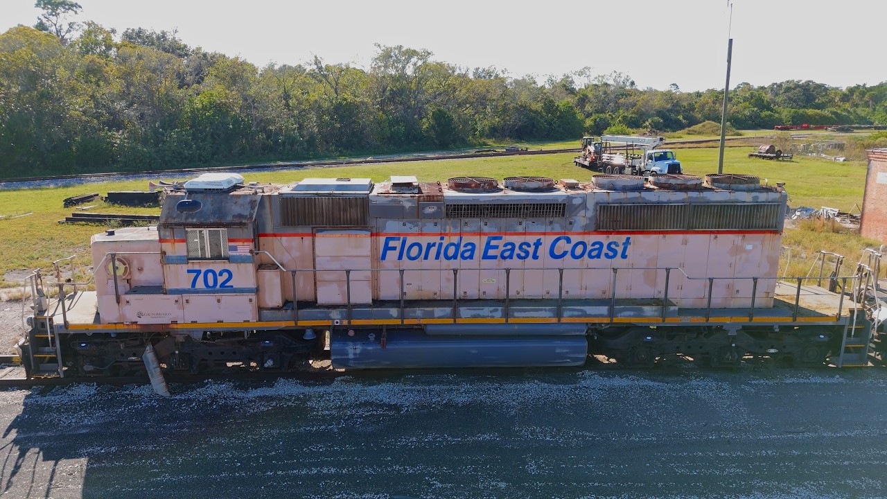 FEC's Last Standing Ex Union Pacific EMD SD40's