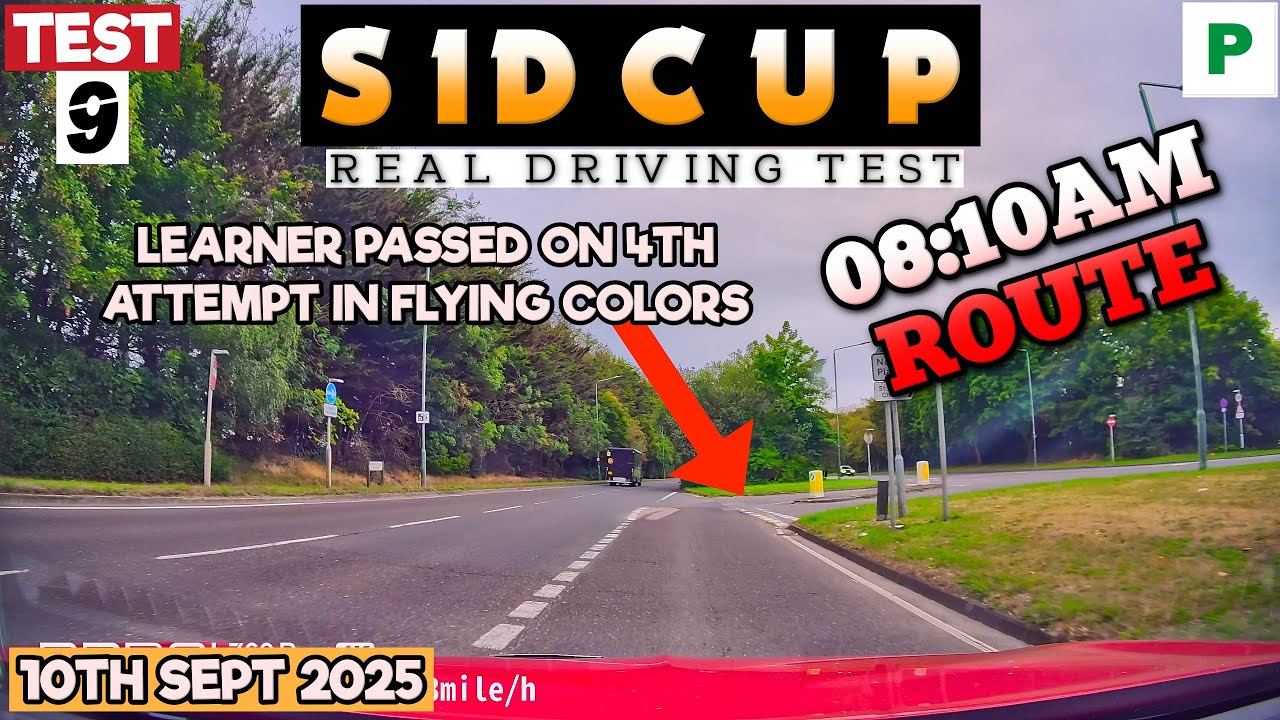 ЭКЗАМЕН ПО ВОЖДЕНИЮ В #SIDCUP ||EP9 10 СЕНТЯБРЯ 2025 08:10