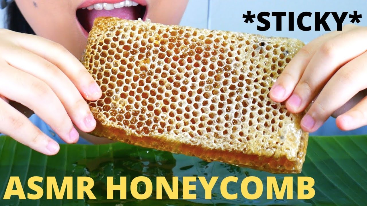 ASMR HONEYCOMB (SARANG MADU MURNI)🍯 | STICKY EATING SOUNDS | ASMR INDONESIA | NO TALKING