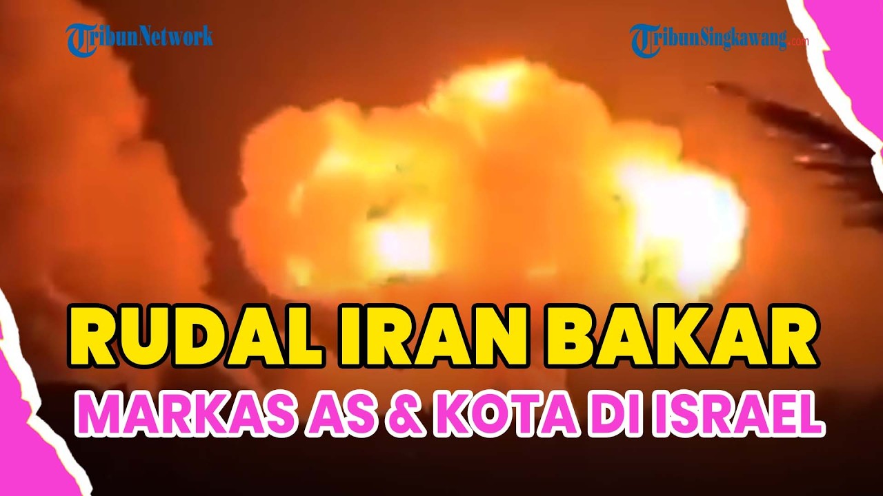 ®️🔴 UPDATE❗3 Rudal Canggih IRGC Gempur Pasukan AS, Ledakan Guncang Tel Aviv Hingga Kota-Kota Israel