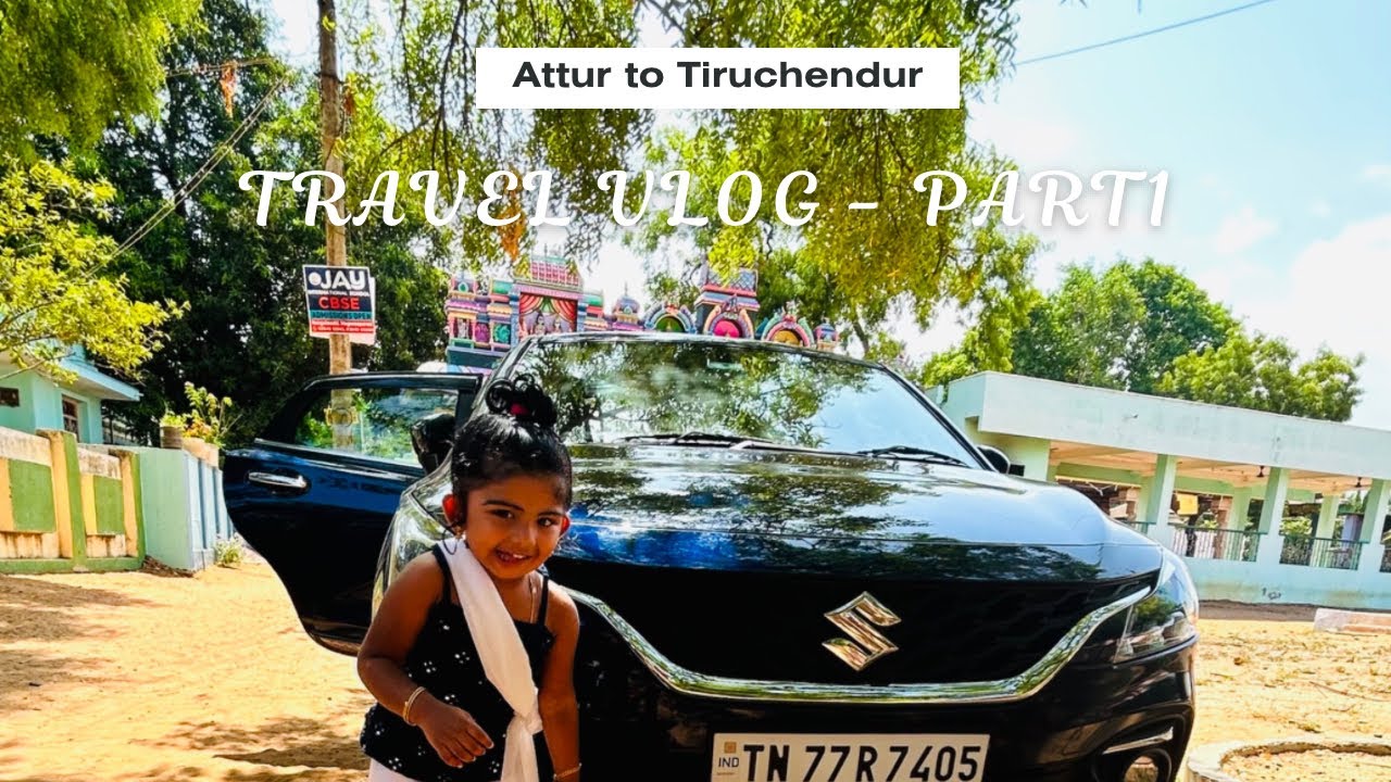 Travel Vlog | Family Road Trip | Road Travel | Tiruchendur | Native #travel #car #familyvlog #south