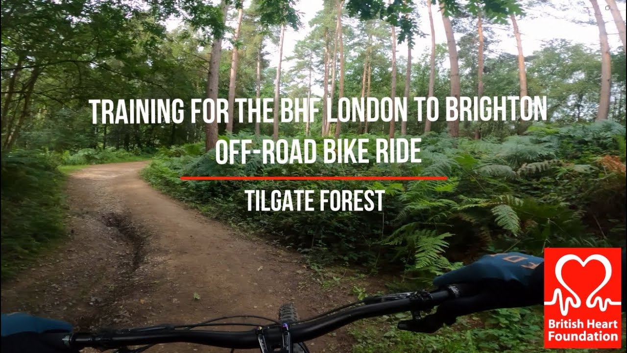 Training for the British Heart Foundation London to Brighton off-road bike ride | Tilgate Forest
