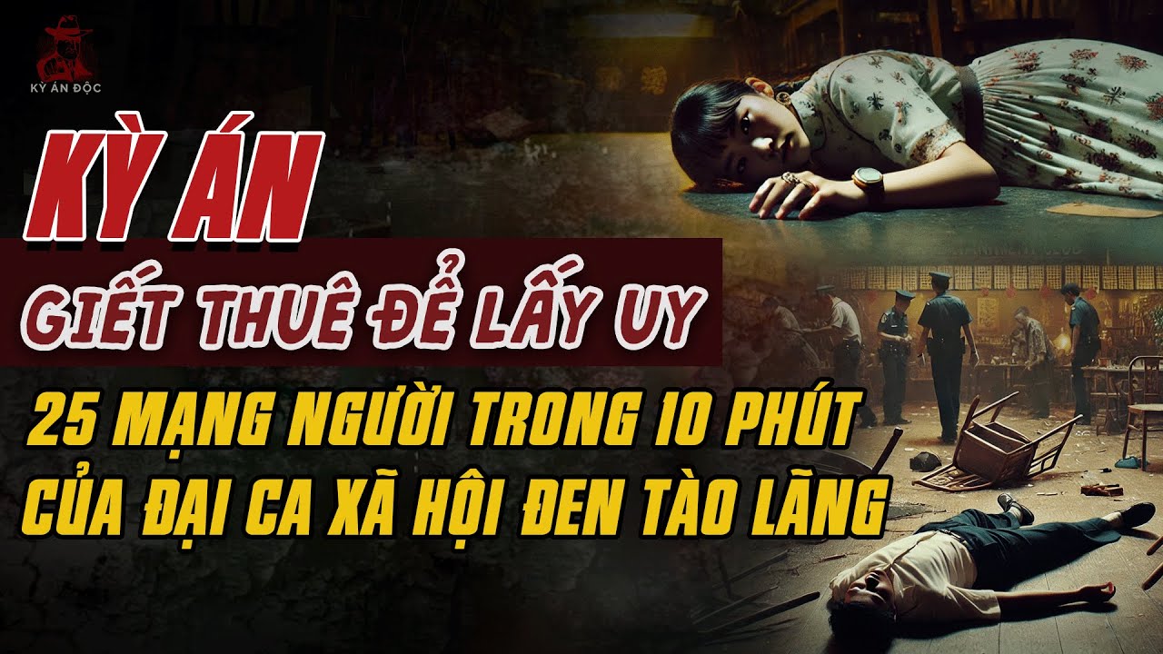 Kỳ Án Trung Quốc: ĐẠI CA XÃ HỘI ĐEN TÀO LÃNG Giết Thuê Để Lấy Uy 25 Mạng Người Trong 10 Phút