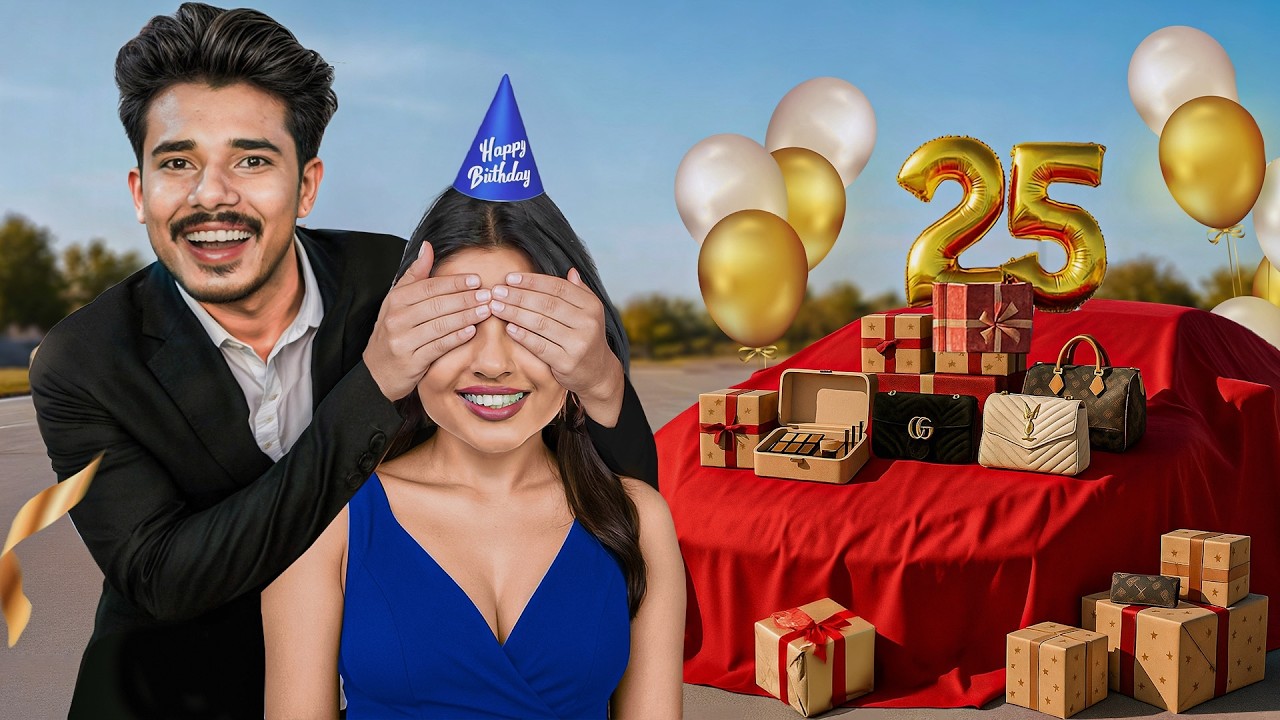 Surprising Her with 25 Gifts on Her 25th Birthday