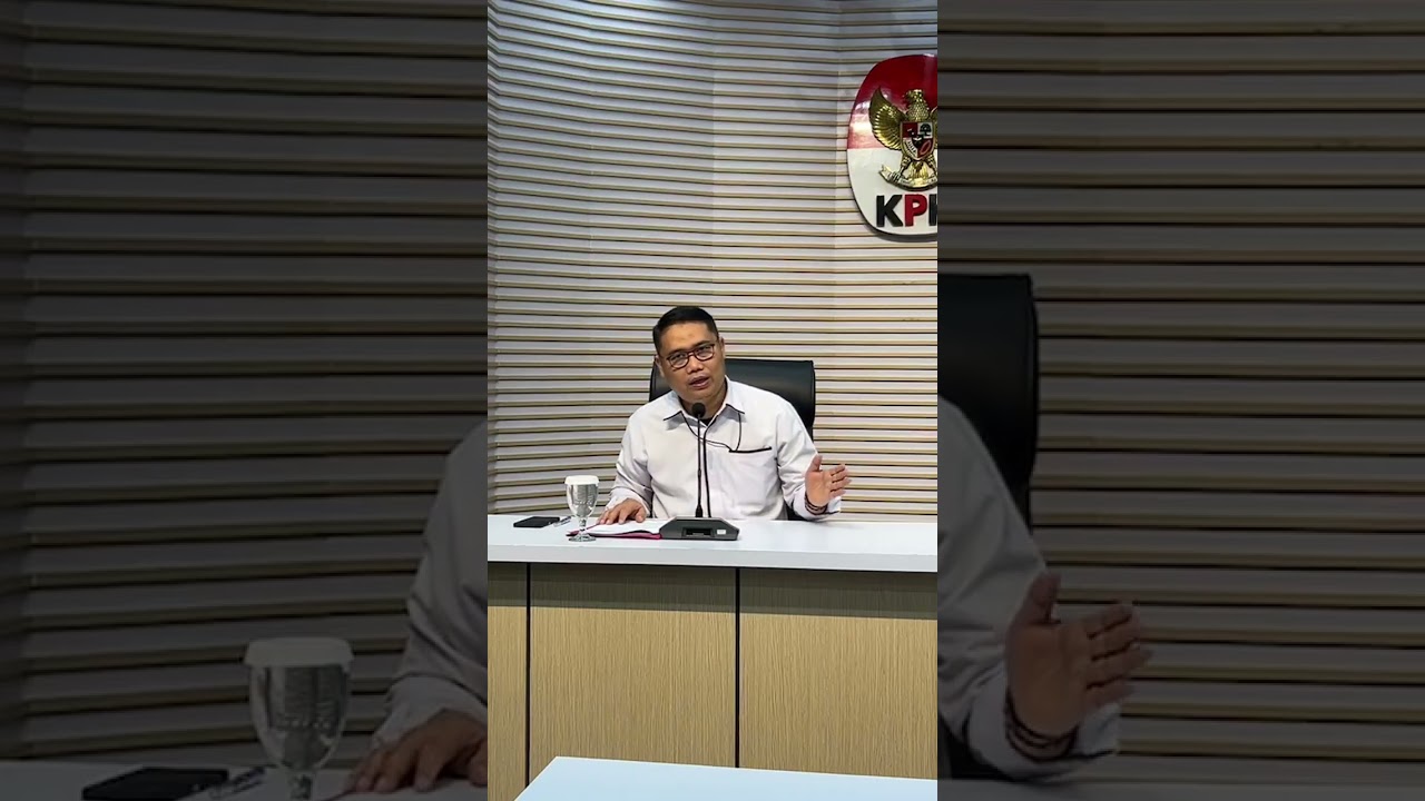 Konferensi Pers Kegiatan Tangkap Tangan Terkait Dugaan Korupsi di Direktorat Jenderal Pajak Kemenkeu