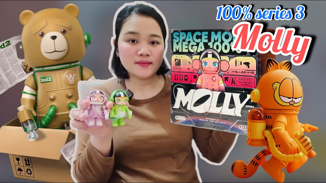 POPMART MEGA SPACE MOLLY SERIES 3 UNBOXING ❤️ | DID WE GET THE SECRET?
