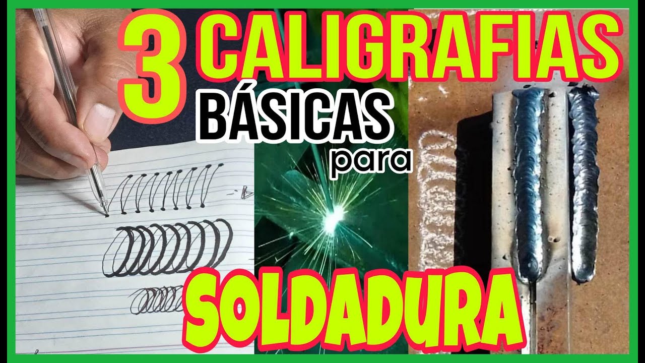 ASÍ mejoré mis SOLDADURAS aplicando CALIGRAFÍA básica. Como no lo supe ANTES? EJERCICIOS FACILÍSIMOS