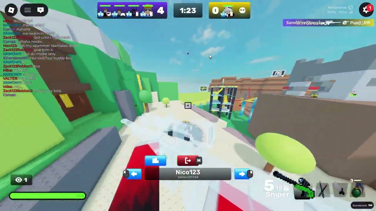 We won chat
