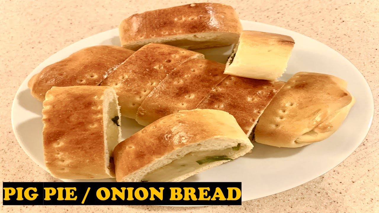 FILIPINO BREAD | PIG PIE BREAD / ONION BREAD / PAN DE SIBUYAS