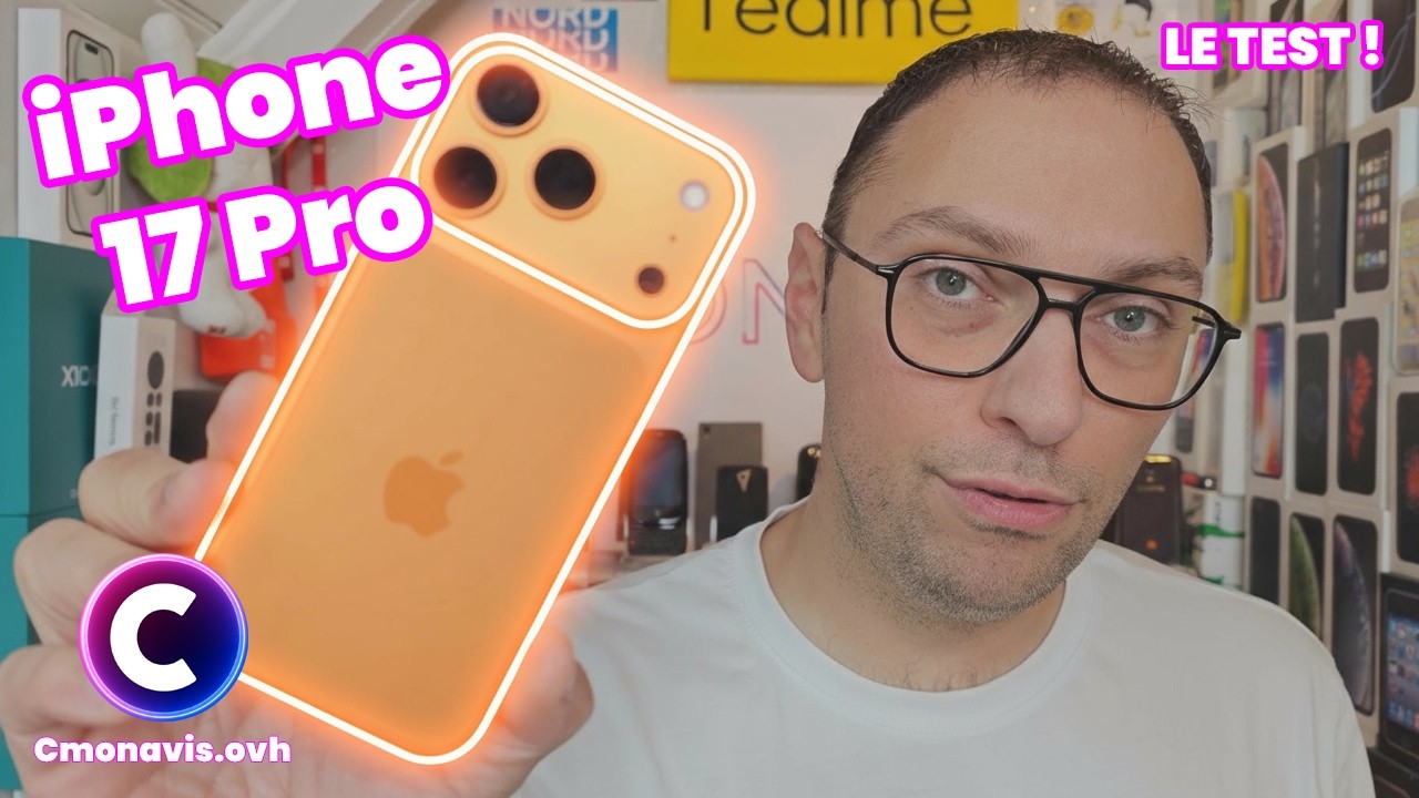 D&eacute;&ccedil;u par l'iPhone 17 Pro 🤷🏻&zwj;♂️