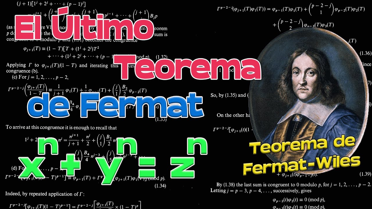 Curiosidades Matemáticas: EL ÚLTIMO TEOREMA DE FERMAT