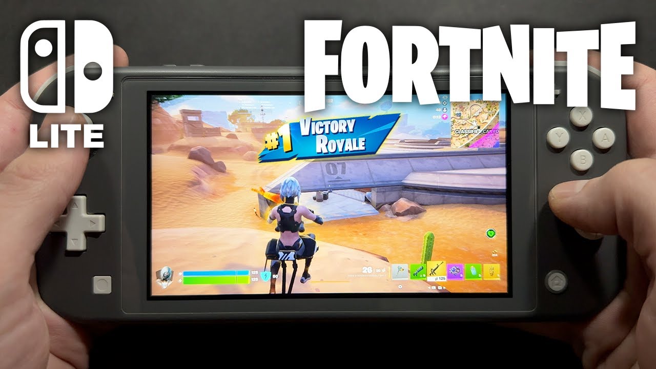 Fortnite CHAPTER 7 on Nintendo Switch Lite #799
