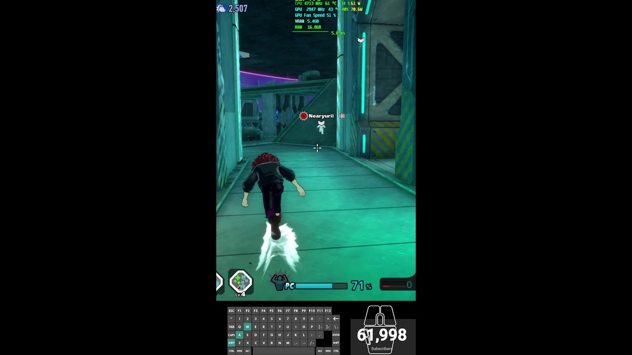 🫡 THIS LOOKS & FEELS LIKE YOU'RE PART OF THE GAME 6👀 #vertical #verticallive #gaming #fyp #virallive